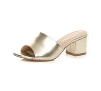 AJVANI low mid block heel casual party evening mules sandals size 6 39
