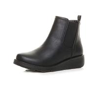 AJVANI low wedge heel zip stretch comfort chelsea boots size 3 36