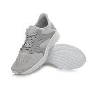 AJVANI Memory Foam lace up mesh Fitness Sport Gym Running Trainers Size 10 44 Grey