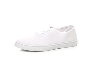 AJVANI Mens Comfort lace up Plimsolls Trainers Lounge Casual Jersey Shoes Size 10 44