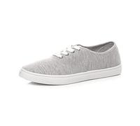 AJVANI Mens Comfort lace up Plimsolls Trainers Lounge Casual Jersey Shoes Size 8 42