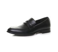 AJVANI Mens Smart Evening Wedding Work Shoes Penny Loafers Size 7 41 Black Matte