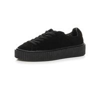 AJVANI Platform Flatform Wedge lace up Trainers Creepers Shoes Size 4 37
