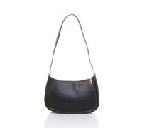 Ajvani Scoop Shoulder Bag In Jet Black Jet Black
