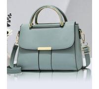 Ajvani Shoulder Handheld Top Handle Cross Body Clutch Bag In Green Green