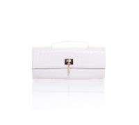 AJVANI Top Handle Party Woven Weave Clutch Bag