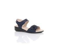 AJVANI Women's Comfort Touch Close Sandals in Navy | Size: 6
