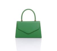 AJVANI Women's Evening Smart Casual Top Handle Envelope Bag in Green