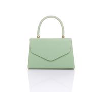 AJVANI Women's Evening Smart Casual Top Handle Envelope Bag in Light Green