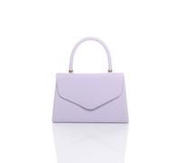 AJVANI Women's Evening Smart Casual Top Handle Envelope Bag in Lilac