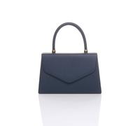 AJVANI Women's Evening Smart Casual Top Handle Envelope Bag in Navy