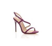 AJVANI Women's High Heel Party Barely There Sandals in Purple | Size: 5 AJVANI Purple 5