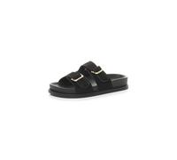 AJVANI Womens ladies flatform buckle double strap footbed sandals sliders size 5 38