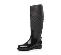 AJVANI Womens ladies grip sole quilted waterproof wellington boots wellies size 8 41