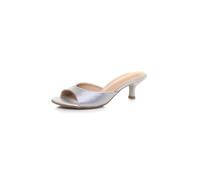 AJVANI Womens ladies low heel open back peep toe mules sandals size