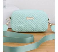 AJVANI Women's Shoulder Handheld Cross Body Clutch Quilted Bag in Green