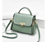 AJVANI Women's Shoulder Handheld Top Handle Cross Body Clutch Bag in Green
