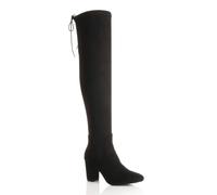 AJVANI Women's Stretchy Sock High Heel Over The Knee Boots in Black | Size: 3 AJVANI Black 3