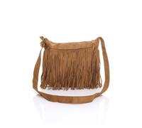 AJVANI Women's Tassel Western Fringed Shoulder Bag in Tan