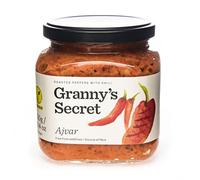 Ajvar Hot Roasted Red Pepper Relish 550g by Granny's Secret