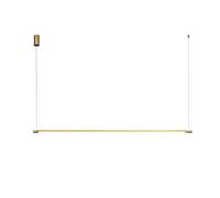 AJYBYUKJ Modern Minimalist Linear LED Pendant Light, Sleek Decorative Lighting for Kitchen Island, Dining Room, Office, Restaurant & Retail Spaces - Energy Efficient & Stylish Design Beauty Comes