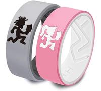 AJZYX Silicone Hatchet Man Couple Ring,Breathable Rubber Anniversary Promise Engagement Wedding Band,8mm Wide 2mm Thick Men Women Lovers Ring Size 6-13, 5 UK, Silicone, No Gemstone
