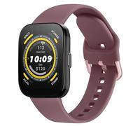 AK 22mm Straps Compatible with Amazfit Bip 5, 22mm Soft Silicone Sport Replacement for Amazfit Bip 5/Amazfit GTR 4/GTR 3 Pro/GTR 3/GTR 2 eSIM/GTR 2e/GTR 47mm (Violet Smoke)