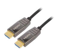 Digitus ASSMANN HDMI AOC Hybrid Fibre Optic Cable UHD 8K Type A Male/Male 20 m,