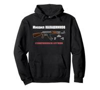 Ak-47 Kalashnikov Sports Shooting Gun Freedom Rifle Pullover Hoodie