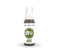 AK Acrylics 3Gen AFV AK11301 WWI British Khaki Brown Base (17ml)