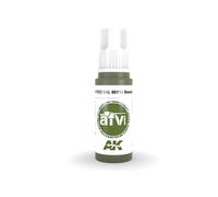 AK Acrylics 3Gen AFV AK11312 RAL 6011B Resedagrün (17ml)
