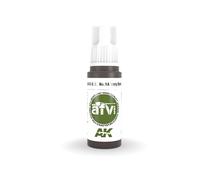 AK Acrylics 3Gen AFV AK11384 S.C.C. No.1A Very Dark Brown (17ml)
