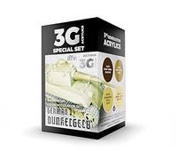 AK Acrylics 3Gen AVF Set AK11640 Modulation German DUNKELGELB 3G (4x17ml)