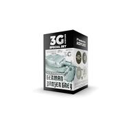 AK Interactive 3G Acrylic Paint Set - German Panzer Grey Color Modulation Set (AK11642)