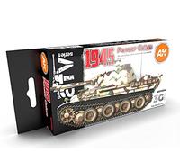 AK Acrylics 3Gen AVF Set AK11654 1945 German Late Colors 3G (6x17ml)