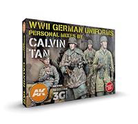 AK Acrylics 3Gen Set AK11759 Calvin TAN Personal MIXES Set (18x17ml)