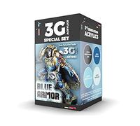 AK Acrylics 3Gen WARGAME Set AK1063 Blue Armor (4x17ml)