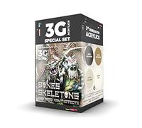 AK Acrylics 3Gen WARGAME Set AK1069 Bones and Skeletons (4x17ml)