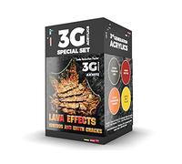 AK Acrylics 3Gen WARGAME SET AK1072 LAVA EFFECTS (4 x 17 ml)