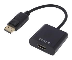 AK-AD-11 adapter Displayport male, HDMI female 0.15 m color: black AKYGA