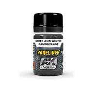 AK AIR Weathering AK2074 Paneliner for White and Winter Camouflage (35ml)