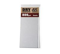 AK AK9041 Dry Sandpaper 800 Grit (3pcs)