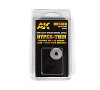 AK AK9135 Elastic Rigging Bobbin: Hyper-Thin (20m)
