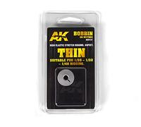 AK AK9137 Elastic Rigging Bobbin: Thin (20m)