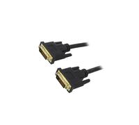AK-AV-06 cable DVI-D (24 + 1) male, 1.8 m black AKYGA on both sides