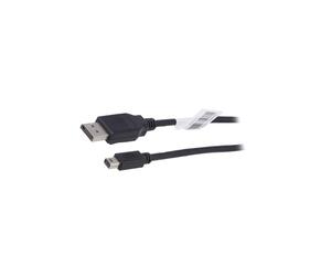 AK-AV-15 cable Displayport male, mini Displayport male 1.8m AKYGA