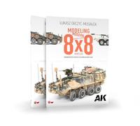 AK Book AK130017 Modeling Modern Armored Fighting 8x8 Vehicles (EN-PL) (176 Pages)