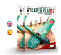 AK Book AK918 Wrecked Planes - AVIONES DESTROZADOS (146 Pages) (EN,ES)