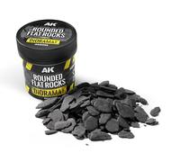 AK Diorama AK8302 Rounded Flat Rocks (100ml)