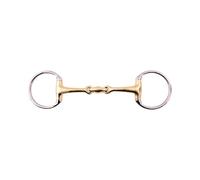 AK Eggbutt German Silver Double Jointed Mouth Piece Horse Bits AKRS-102643 (German Silver, 5.25'')